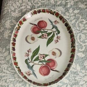 Portmeirion, Pomona pattern, 20-inch TURKEY PLATTER, NWT